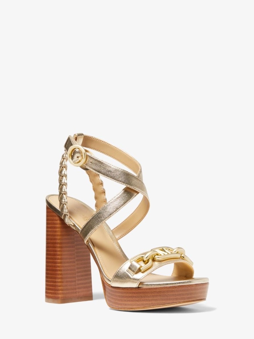Michael Kors Kailey Gold Platform Sandal